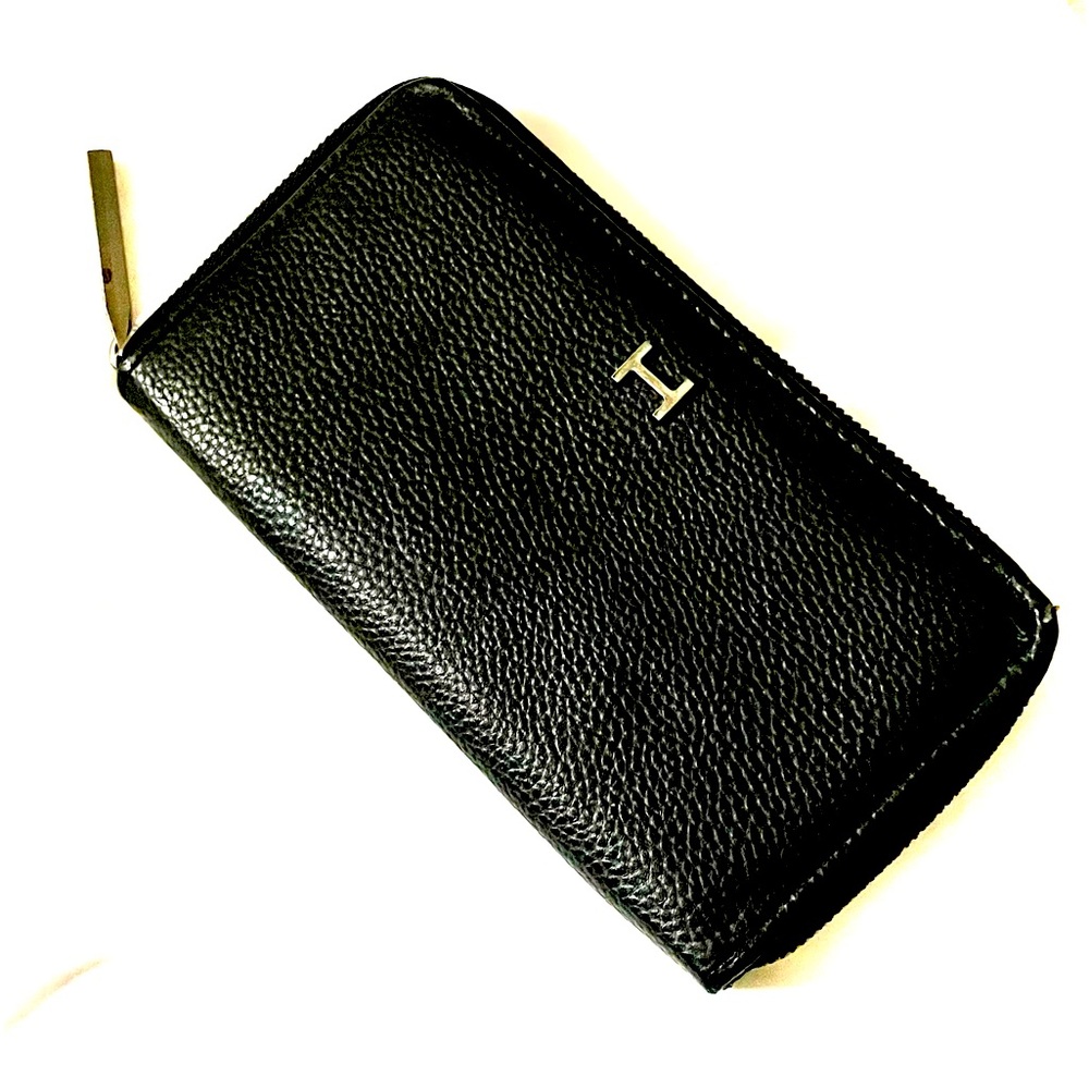 HALSTON leather wallet